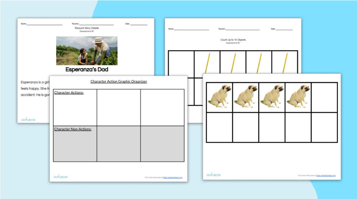 Goalbook Toolkit Update: New Alt Math & Reading Pages with Assessments