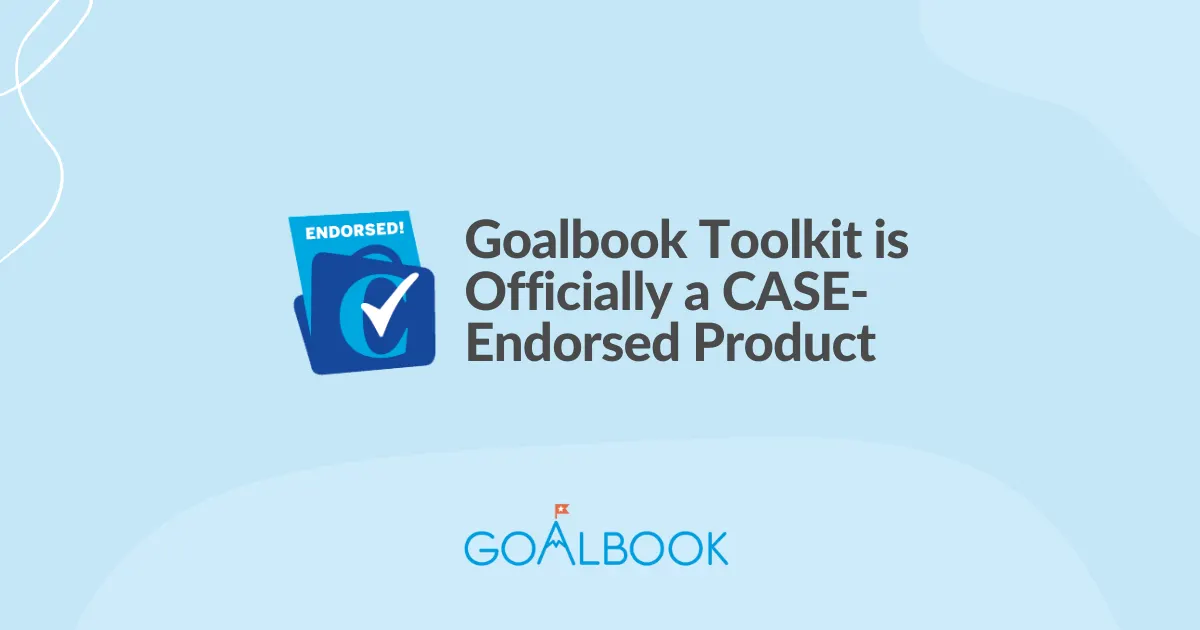 Goalbook Toolkit is Officially a CASE-Endorsed Product